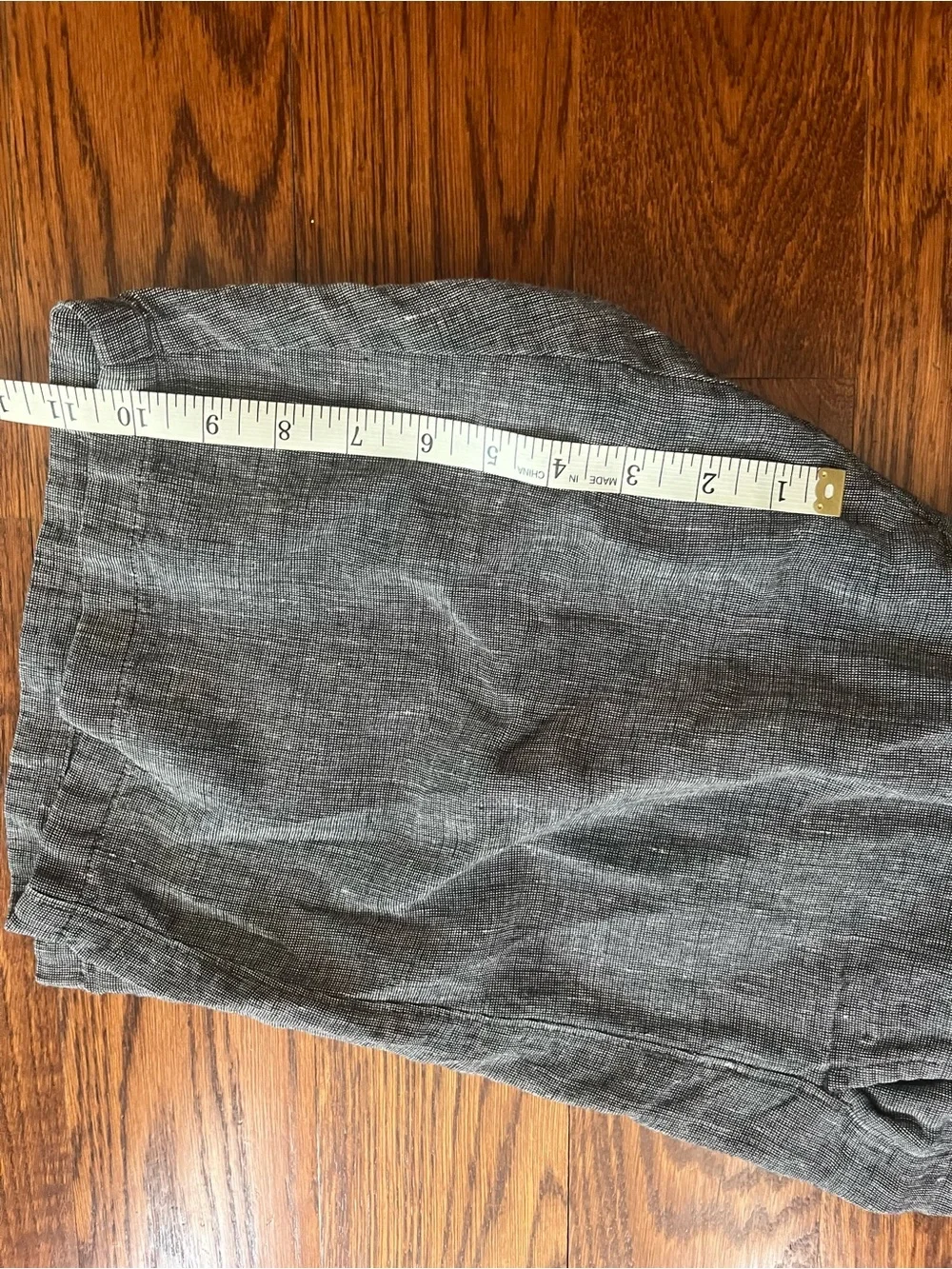 J. Crew Gray Men's Linen-Blend Shorts